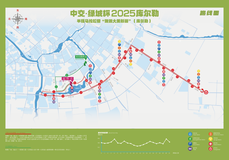 华源圣地欣, 公里